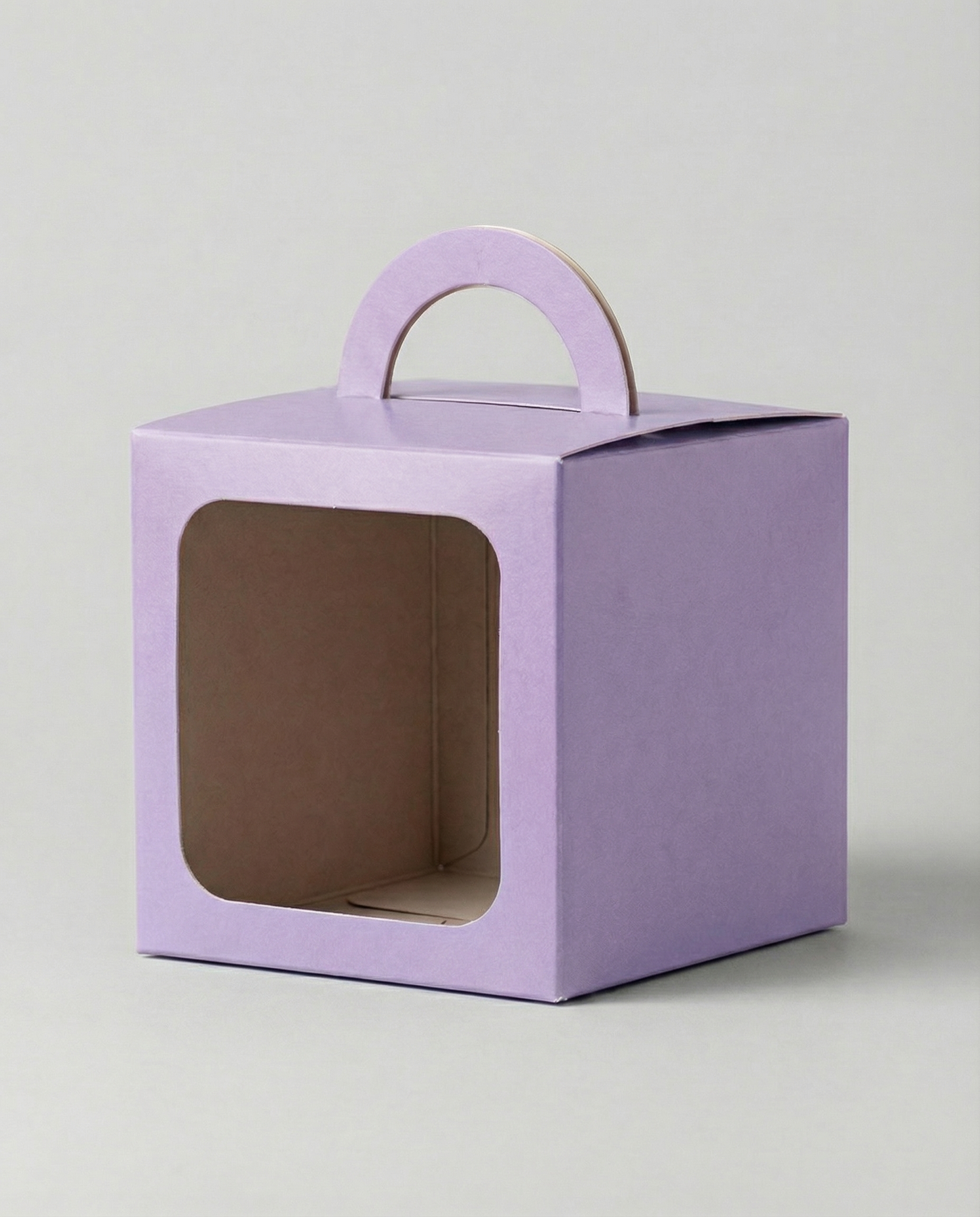 Caja Cubo Est 10 c/ventana – Paq c/5 Pzas | Variedad de Colores | 10 x 10 x 10 cms