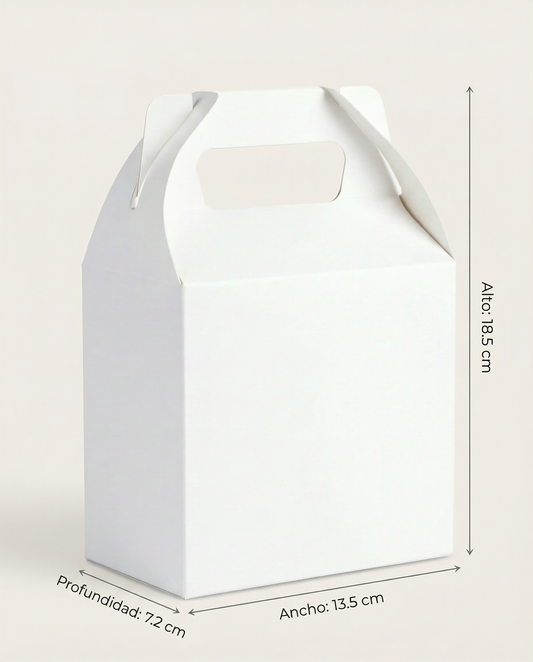 Caja de Dulces Mediana– Paq c/10 Pzas | Variedad de Colores | 13.5 × 7.2 × 18.5 cms
