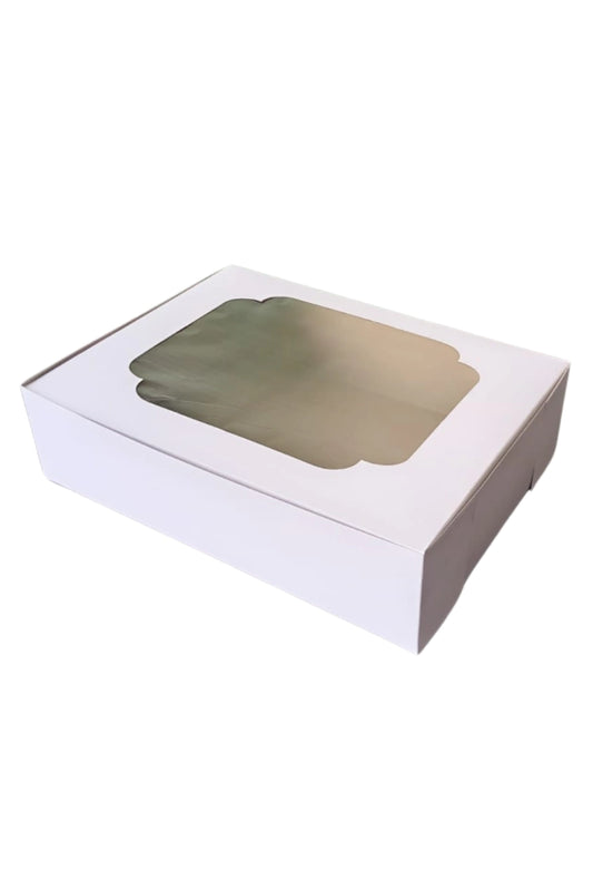 Caja para Pastel 48 cm - Paq c/5 cajas | con o sin Ventana | MAYOREO AVANZADO 35% OFF