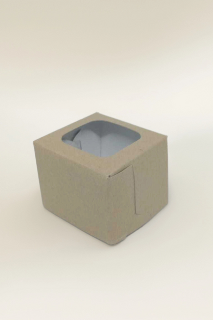 Caja Estandar 6 c/ventana – Paq c/5 Pzas | Variedad de Colores | MENUDEO