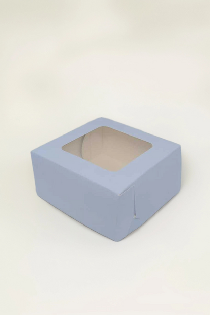 Caja Estandar 10 c/ventana – Paq c/5 Pzas | Variedad de Colores | MENUDEO