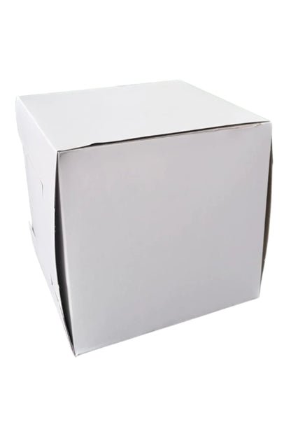 Caja para Pastel 20 cm - Paq c/5 cajas | con o sin Ventana | MENUDEO