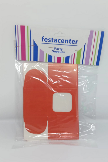 Caja Estandar 6 c/ventana – Paq c/5 Pzas | Variedad de Colores | MAYOREO BASICO 10% OFF