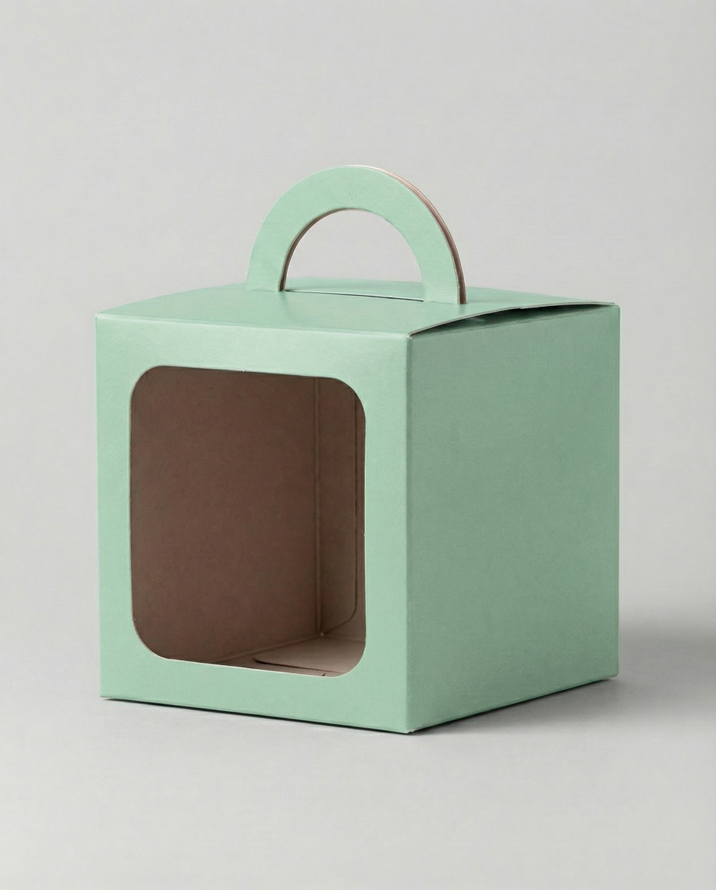 Caja Cubo Est 10 c/ventana – Paq c/5 Pzas | Variedad de Colores | 10 x 10 x 10 cms