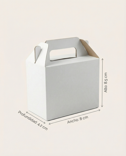 Caja Boxlunch Mini – Paq c/5 Pzas | Variedad de Colores | 8.5 x 8 x 4.2 cm