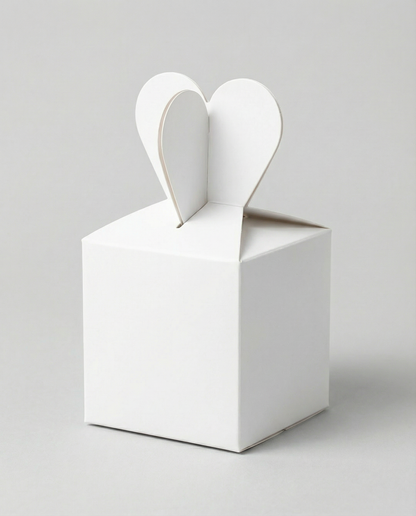 Caja Moñito Mini – Paq c/5 Pzas | Variedad de Colores | 6.5 x 6.5 x 5 cm