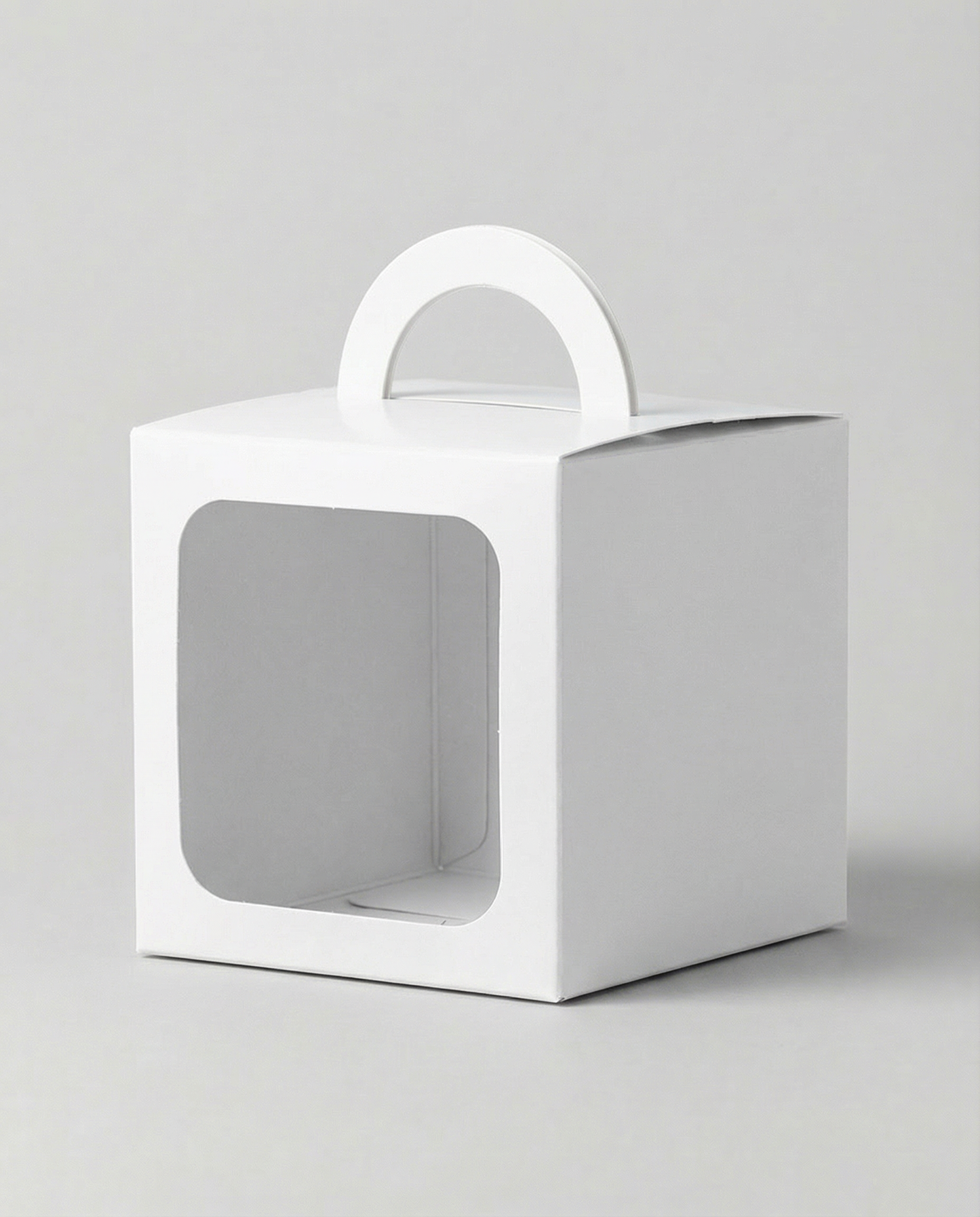 Caja Cubo Est 10 c/ventana – Paq c/5 Pzas | Variedad de Colores | 10 x 10 x 10 cms