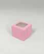 Caja Estandar 6 c/ventana – Paq c/5 Pzas | Variedad de Colores | 6 x 6 x 5 cm