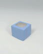 Caja Estandar 6 c/ventana – Paq c/5 Pzas | Variedad de Colores | 6 x 6 x 5 cm