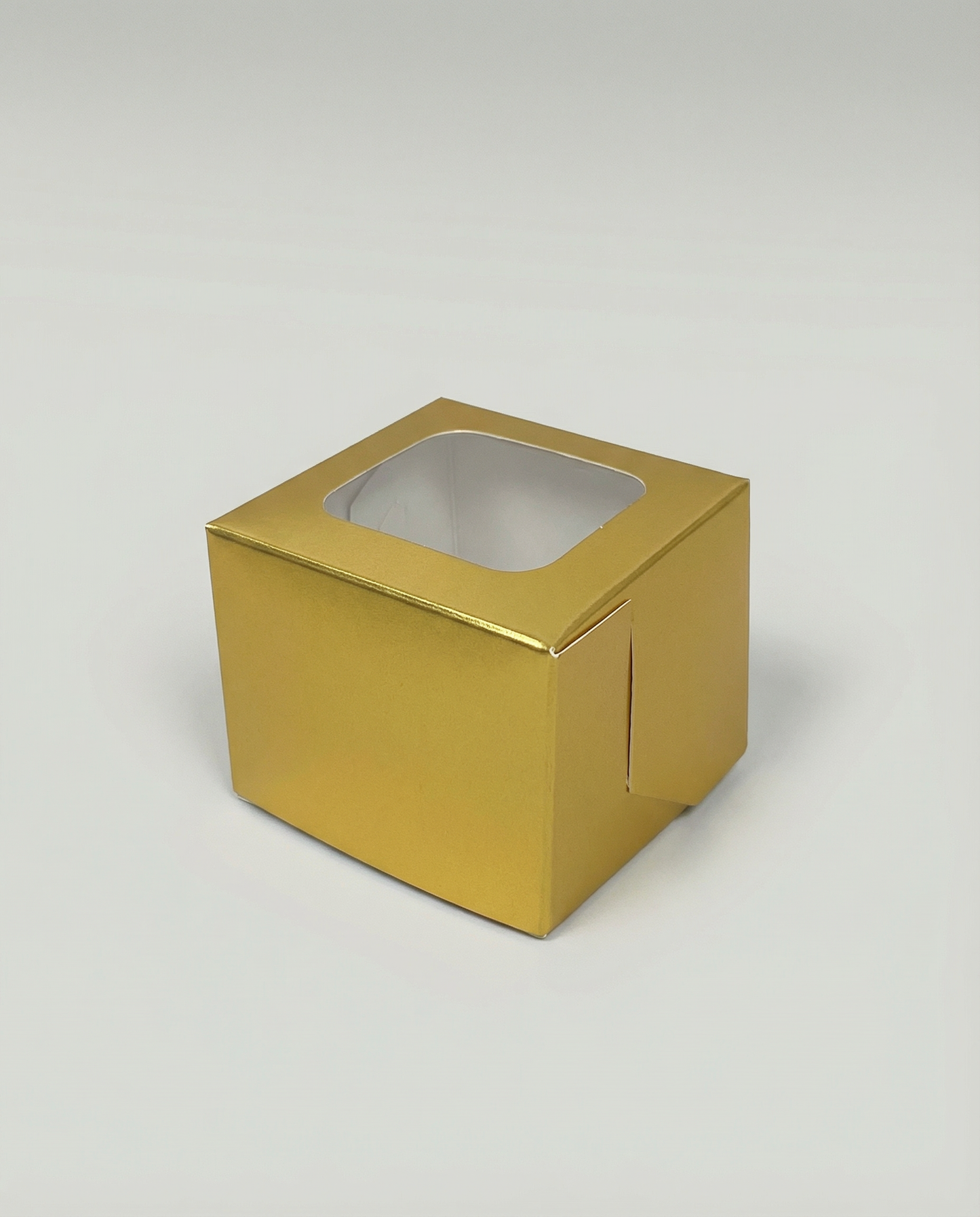 Caja Estandar 6 c/ventana – Paq c/5 Pzas | Variedad de Colores | 6 x 6 x 5 cm