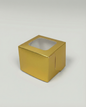 Caja Estandar 6 c/ventana – Paq c/5 Pzas | Variedad de Colores | 6 x 6 x 5 cm