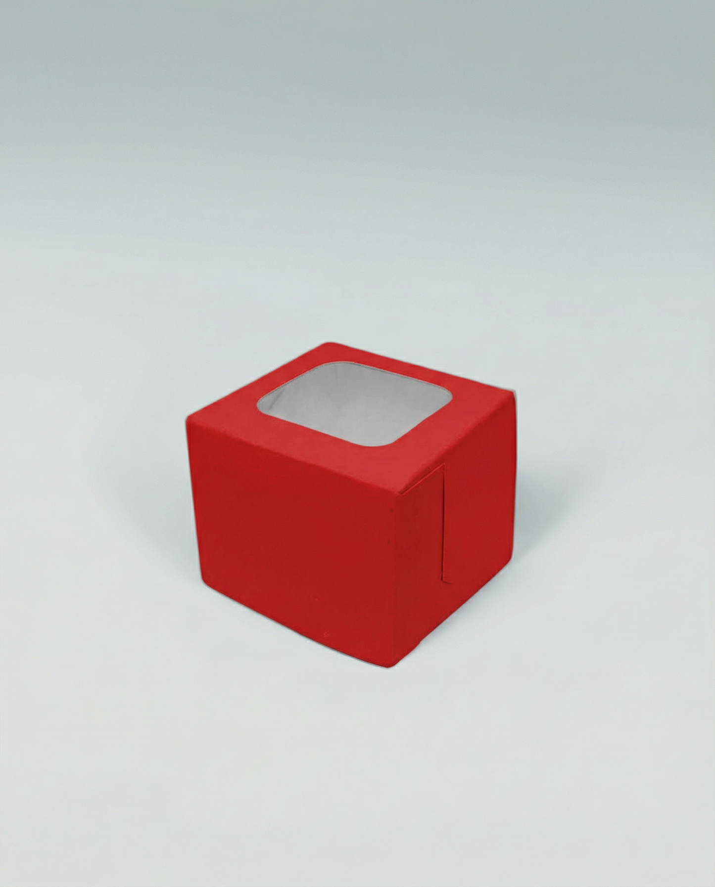 Caja Estandar 6 c/ventana – Paq c/5 Pzas | Variedad de Colores | 6 x 6 x 5 cm