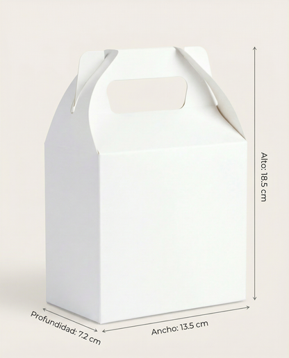 Caja de Dulces Mediana– Paq c/10 Pzas | Variedad de Colores | 13.5 × 7.2 × 18.5 cms